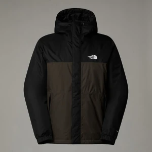 The North Face Męska Ocieplana Kurtka Wierzchnia Demitasse Brown-tnf Black Rozmiar S male