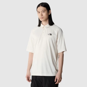 The North Face Męska Pakowalna Koszulka Polo Lightrange™ White Dune Rozmiar M male