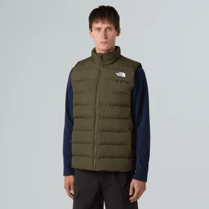 The North Face Męski Bezrękawnik Aconcagua Iii New Taupe Green Rozmiar M male