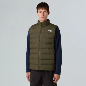 The North Face Męski Bezrękawnik Aconcagua Iii New Taupe Green Rozmiar M male