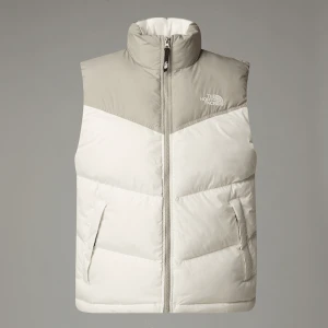 The North Face Męski Bezrękawnik Saikuru White Dune-clay Grey Rozmiar XXL male