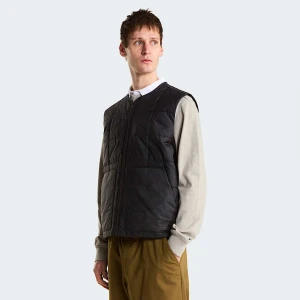 The North Face Męski Lekki Ocieplany Bezrękawnik Z Nadrukiem Lhotse Tnf Black Rozmiar L male