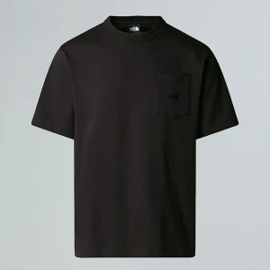 The North Face Męski Luźny T-shirt Z Kieszenią Dome Tnf Black Rozmiar M male