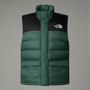 The North Face Męski Ocieplany Bezrękawnik Limbara Duck Green Rozmiar XS male
