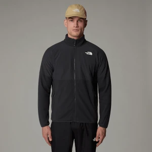 The North Face Męski Polar O Wysokiej Gramaturze Z Zamkiem Na Całej Długości Glacier Asphalt Grey-asphalt Grey-tnf Black Rozmiar M male