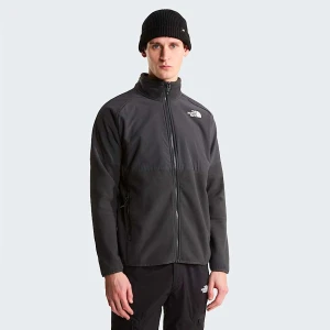 The North Face Męski Polar O Wysokiej Gramaturze Z Zamkiem Na Całej Długości Glacier Asphalt Grey-asphalt Grey-tnf Black Rozmiar M male