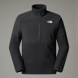 The North Face Męski Polar O Wysokiej Gramaturze Z Zamkiem O Długości 1/2 Glacier Asphalt Grey Rozmiar XS male