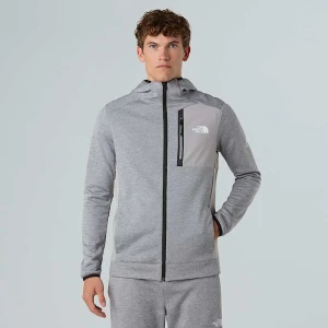 The North Face Męski Polar Z Kapturem Mountain Athletics Tnf Pale Grey Heather-meld Grey Rozmiar L male