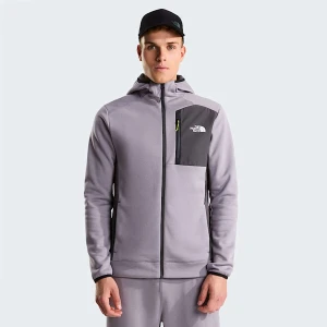 The North Face Męski Polar Z Kapturem Mountain Athletics Transcendent Grey-anthracite Grey Rozmiar XXL male