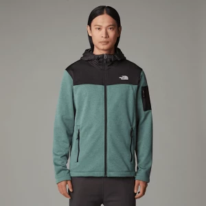 The North Face Męski Polar Z Kapturem Tech Emilio Dark Sage Dark Heather/tnf Black Rozmiar M male