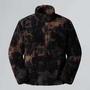 The North Face Męski Polar Z Nadrukiem Wkładany Przez Głowę Extreme Pile Tnf Black Light Refractions Print Rozmiar M male