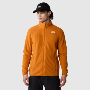 The North Face Męski Polar Z Zamkiem Błyskawicznym Na Całej Długości 100 Glacier Desert Rust Rozmiar S male