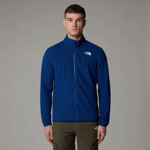 The North Face Męski Polar Z Zamkiem Błyskawicznym Na Całej Długości 100 Glacier Estate Blue Rozmiar XS male