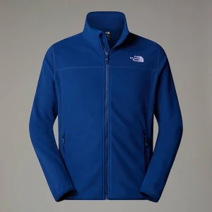 The North Face Męski Polar Z Zamkiem Błyskawicznym Na Całej Długości 100 Glacier Estate Blue Rozmiar XS male
