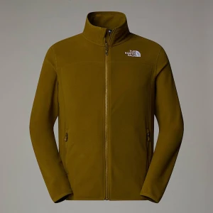 The North Face Męski Polar Z Zamkiem Błyskawicznym Na Całej Długości 100 Glacier Moss Green Rozmiar S male