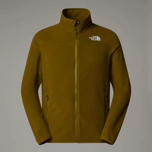 The North Face Męski Polar Z Zamkiem Błyskawicznym Na Całej Długości 100 Glacier Moss Green Rozmiar S male