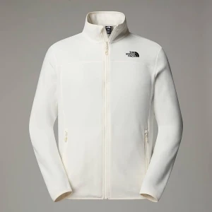 The North Face Męski Polar Z Zamkiem Błyskawicznym Na Całej Długości 100 Glacier White Dune Rozmiar S male