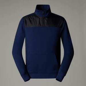The North Face Męski Polar Z Zamkiem Błyskawicznym O Długości 1/4 Duwoni Summit Navy-tnf Black-npf Rozmiar S male