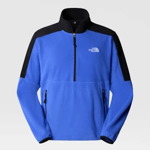 The North Face Męski Polar Z Zamkiem Błyskawicznym O Długości 1/4 Elements Polartec® 100 Solar Blue-tnf Black Rozmiar S male