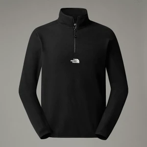 Zdjęcie produktu The North Face Męski Polar Z Zamkiem Błyskawicznym O Długości 1/4 Glacier Tnf Black-npf Rozmiar XXL male