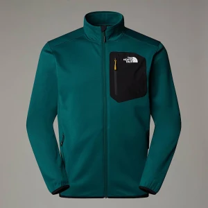The North Face Męski Polar Z Zamkiem Na Całej Długości Crest Deep Nori-tnf Black Rozmiar XXL male