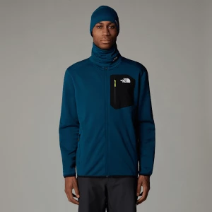 The North Face Męski Polar Z Zamkiem Na Całej Długości Crest Midnight Petrol-tnf Black Rozmiar L male