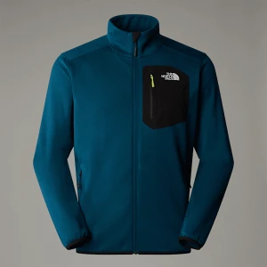 The North Face Męski Polar Z Zamkiem Na Całej Długości Crest Midnight Petrol-tnf Black Rozmiar S male