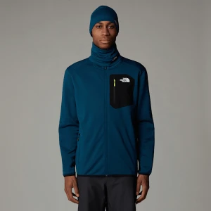 The North Face Męski Polar Z Zamkiem Na Całej Długości Crest Midnight Petrol-tnf Black Rozmiar XXL male