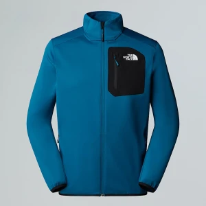 The North Face Męski Polar Z Zamkiem Na Całej Długości Crest Mineral Ink-tnf Black Rozmiar S male