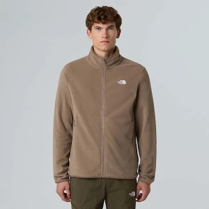 The North Face Męski Polar Z Zamkiem Na Całej Długości Glacier Mocha Brown Rozmiar S male