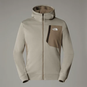 The North Face Męski Polar Z Zamkiem Na Całej Długości Mountain Athletics Clay Grey-cavern Grey Rozmiar XS male