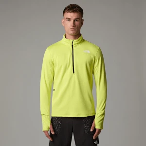 The North Face Męski Polar Z Zamkiem O Długości 1/4 Winter Warm Pro Firefly Yellow Rozmiar XXL male