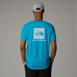 The North Face Męski T-shirt 24/7 Redbox Alkaline Blue Rozmiar XS male