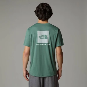 The North Face Męski T-shirt 24/7 Redbox Duck Green Rozmiar S male