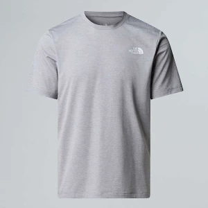 The North Face Męski T-shirt 24/7 Tnf Pale Grey Heather Rozmiar XS male