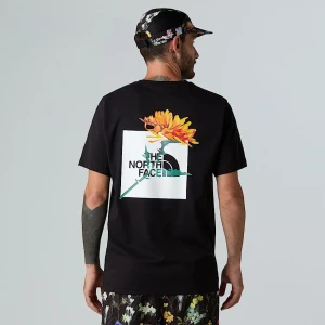 The North Face Męski T-shirt Alpine Flower Tnf Black Rozmiar XS male