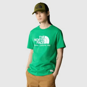 The North Face Męski T-shirt Berkeley California Optic Emerald Rozmiar L male