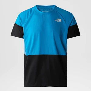 The North Face Męski T-shirt Bolt Tech Skyline Blue-tnf Black Rozmiar L male