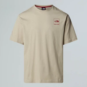 The North Face Męski T-shirt Coordinates Clay Grey Rozmiar L male