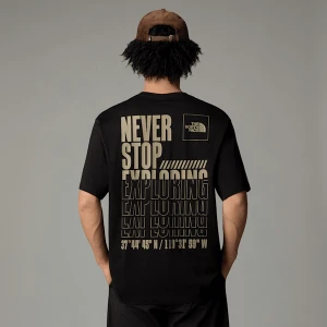 The North Face Męski T-shirt Coordinates Tnf Black Rozmiar XL male