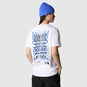 The North Face Męski T-shirt Coordinates Tnf White Rozmiar XXL male