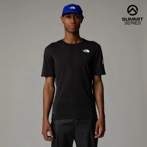 The North Face Męski T-shirt Do Biegów Trailowych Summit High Tnf Black Rozmiar XL male