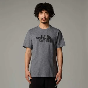 The North Face Męski T-shirt Easy Tnf Medium Grey Heather Rozmiar S male