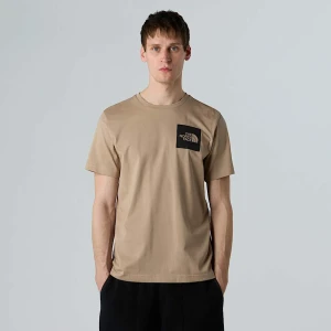 The North Face Męski T-shirt Fine Mushroom Grey Rozmiar M male