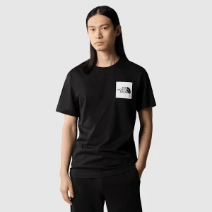 The North Face Męski T-shirt Fine Tnf Black Rozmiar S male