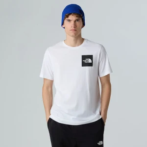 The North Face Męski T-shirt Fine Tnf White Rozmiar S male