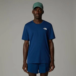 The North Face Męski T-shirt Lightbright Estate Blue Rozmiar M male