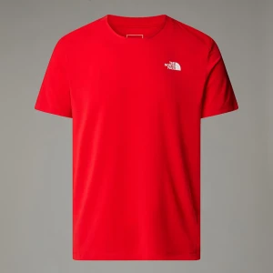 The North Face Męski T-shirt Lightning Alpine High Risk Red Rozmiar L male