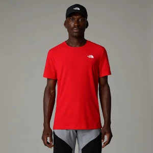 The North Face Męski T-shirt Lightning Alpine High Risk Red Rozmiar M male