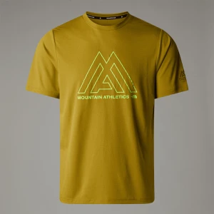 The North Face Męski T-shirt Mountain Athletics 24/7 Amber Green Rozmiar S male